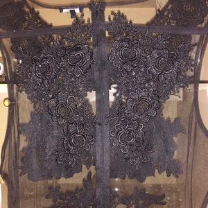 Black Lace Jumpsuit